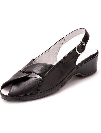 Sandales en cuir extra-larges - PEDICONFORT