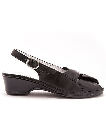 Sandales en cuir extra-larges - PEDICONFORT
