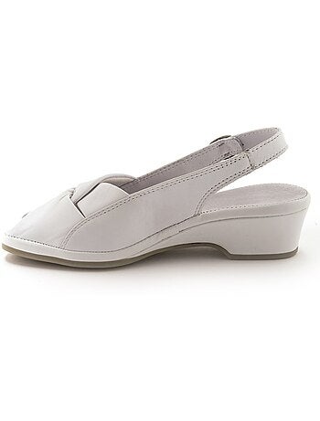 Sandales en cuir extra-larges