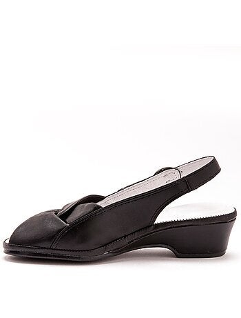 Sandales en cuir extra-larges