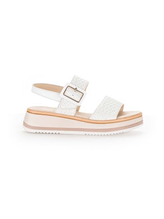 Sandales  en cuir lisse