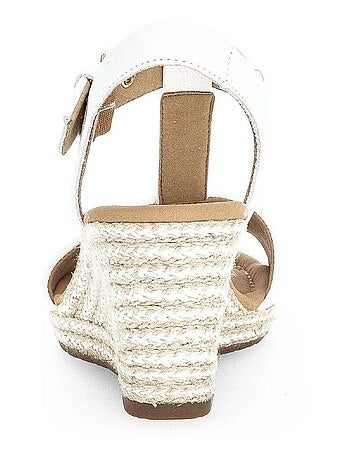 Sandales en cuir lisse