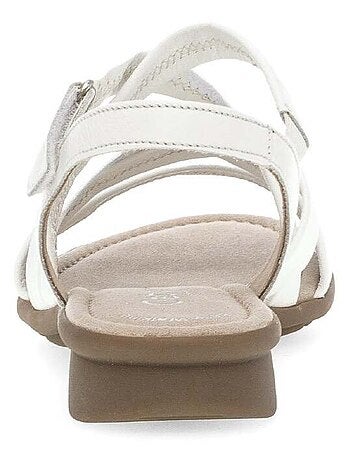 Sandales en cuir lisse