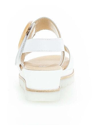 Sandales en cuir lisse