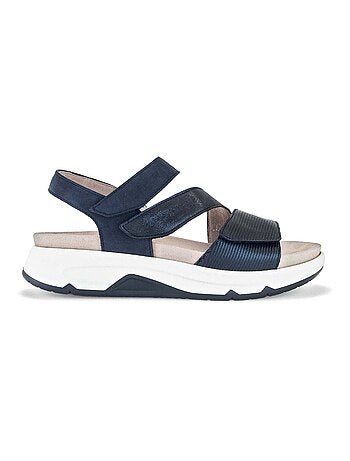 Sandales en cuir lisse