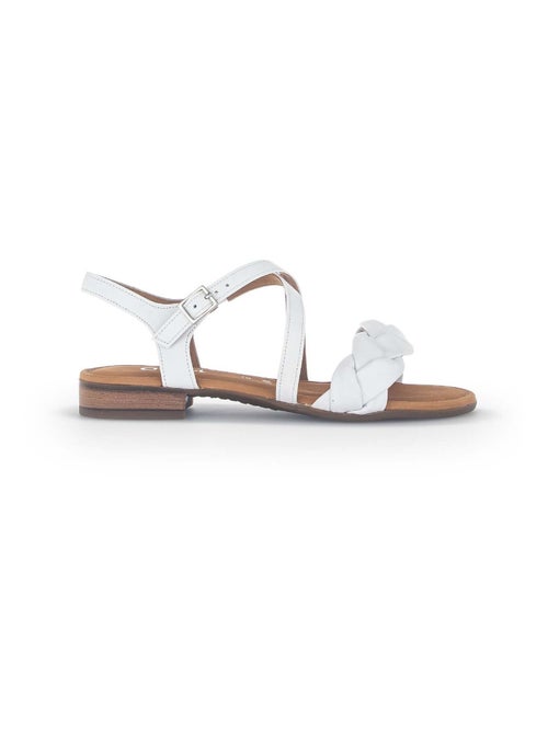 Sandales  en cuir lisse Gabor - Kiabi