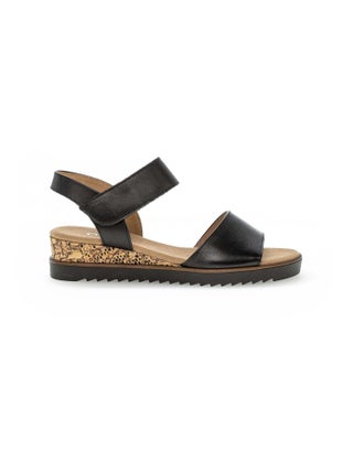 Sandales  en cuir lisse