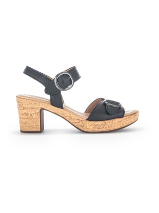 Sandales  en cuir lisse