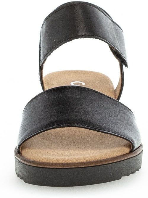 Sandales en cuir lisse - Kiabi Sandales en cuir lisse - Kiabi