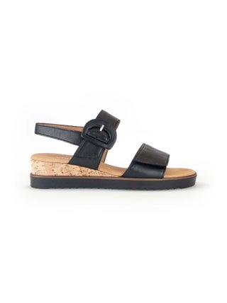 Sandales  en cuir lisse