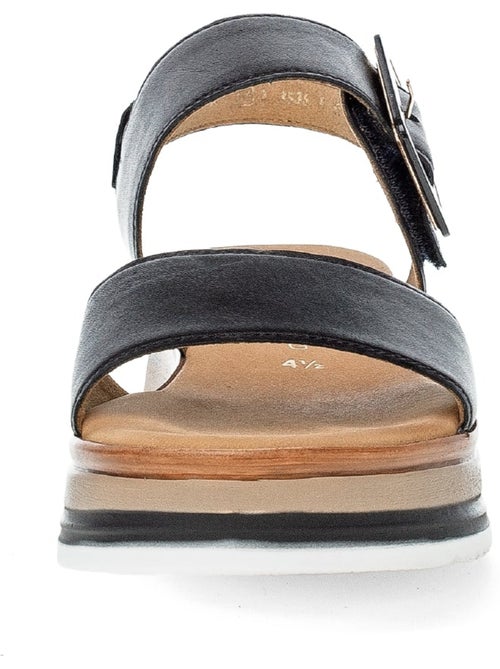 Sandales en cuir lisse - Kiabi Sandales en cuir lisse - Kiabi