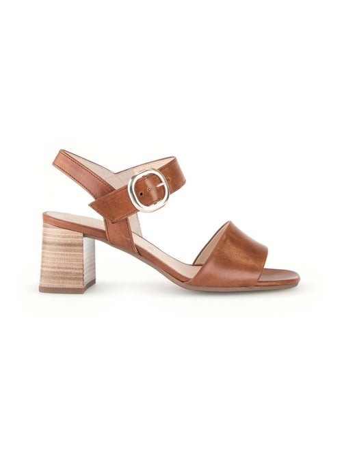 Sandales  en cuir - Kiabi