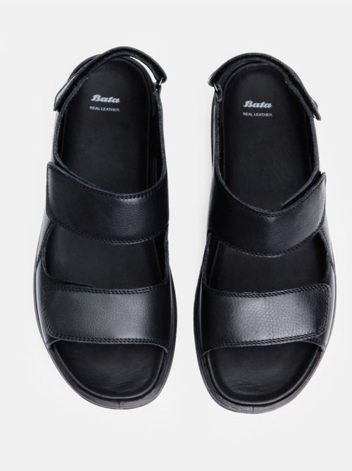 Sandales en cuir - Kiabi