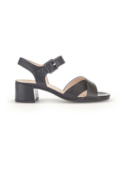 Sandales  en cuir - Kiabi