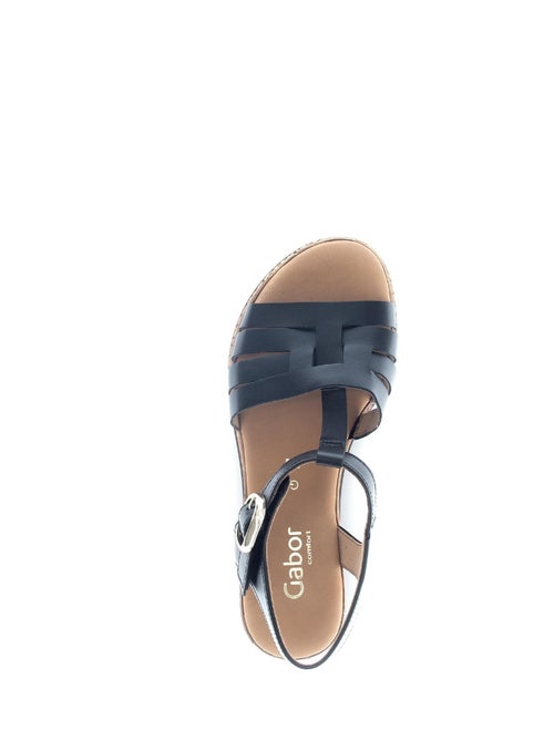 Sandales  en cuir - Kiabi