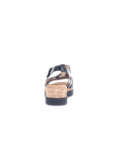 Sandales  en cuir - Kiabi