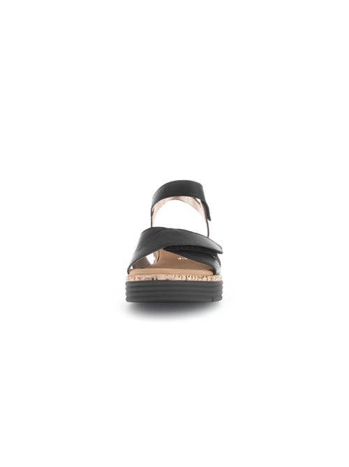 Sandales  en cuir - Kiabi