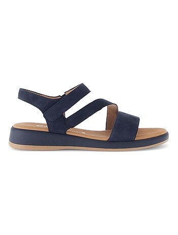 Sandales en cuir nubuck