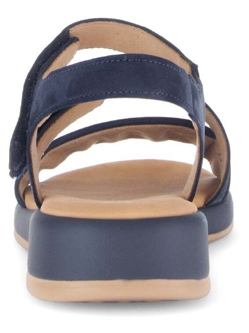 Sandales  en cuir nubuck - Kiabi