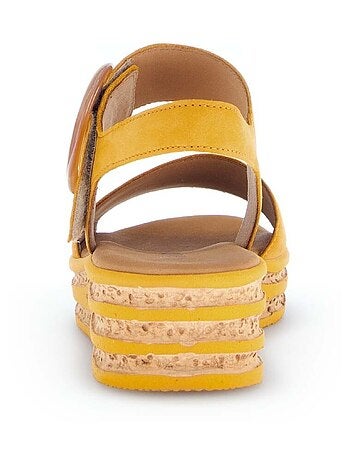 Sandales en cuir nubuck