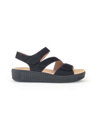 Sandales  en cuir nubuck