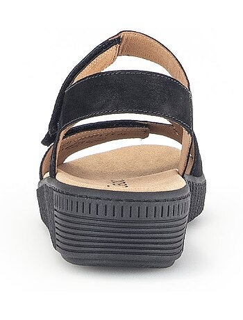 Sandales en cuir nubuck