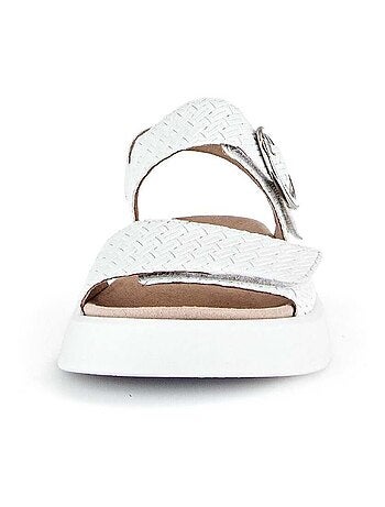 Sandales en cuir (semelles amovibles)