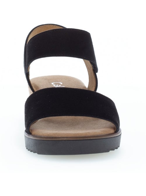 Sandales en cuir velours - Kiabi Sandales en cuir velours - Kiabi