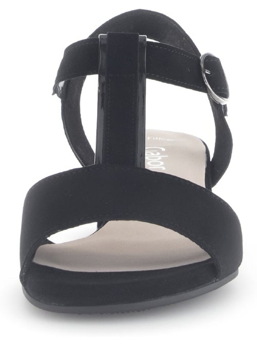 Sandales en cuir velours - Kiabi Sandales en cuir velours - Kiabi