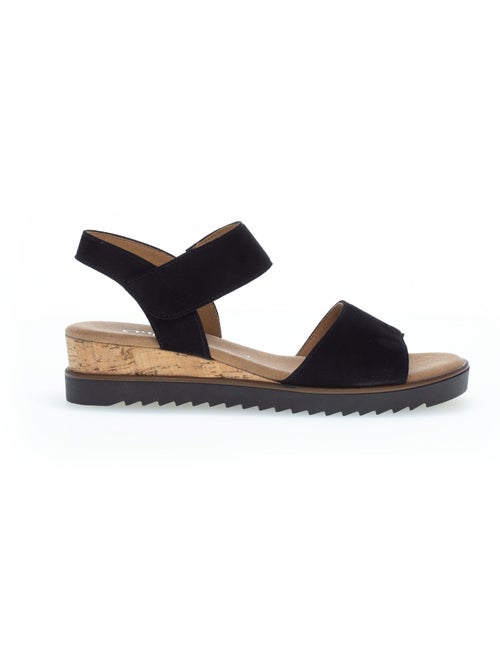 Sandales en cuir velours - Kiabi Sandales en cuir velours - Kiabi
