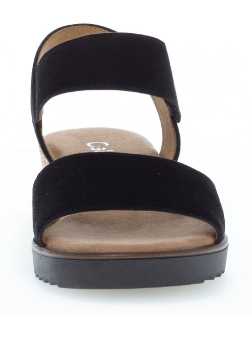 Sandales en cuir velours - Kiabi Sandales en cuir velours - Kiabi