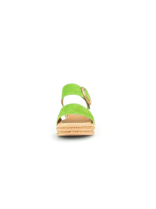 Sandales  en cuir - Kiabi