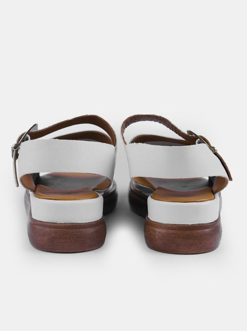 Sandales en daim   avec plateforme BATA - Kiabi