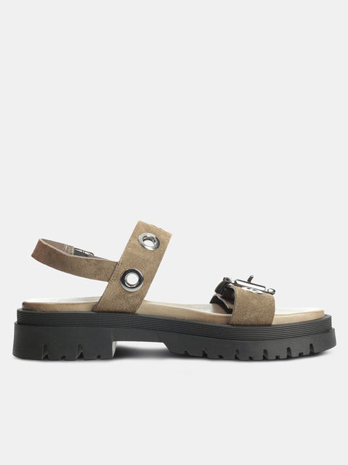 Sandales en daim BATA - Kiabi