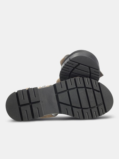 Sandales en daim BATA - Kiabi