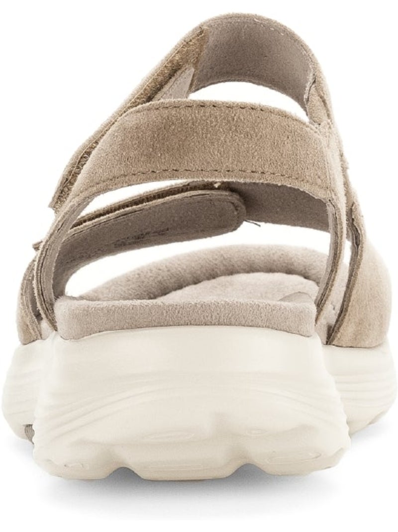 Sandales  en daim Beige - Kiabi