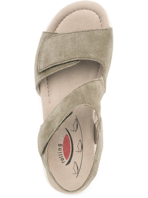Sandales   en daim - Kiabi
