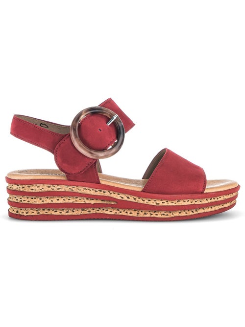 Sandales  en daim - Kiabi