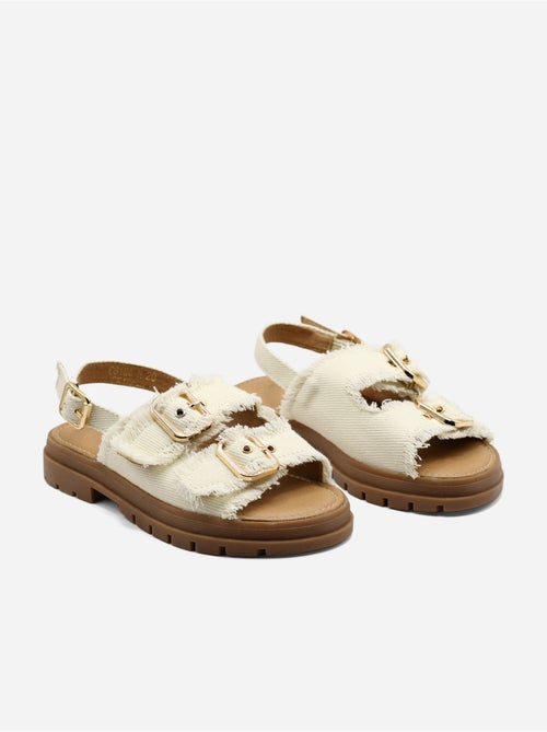 Sandales en jean - Doremi - Kiabi