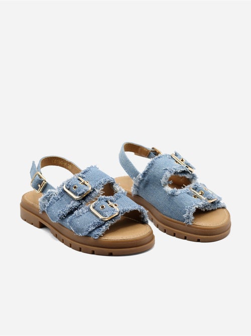 Sandales en jean - Kiabi