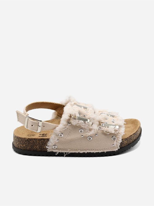 Sandales en jean - Kiabi
