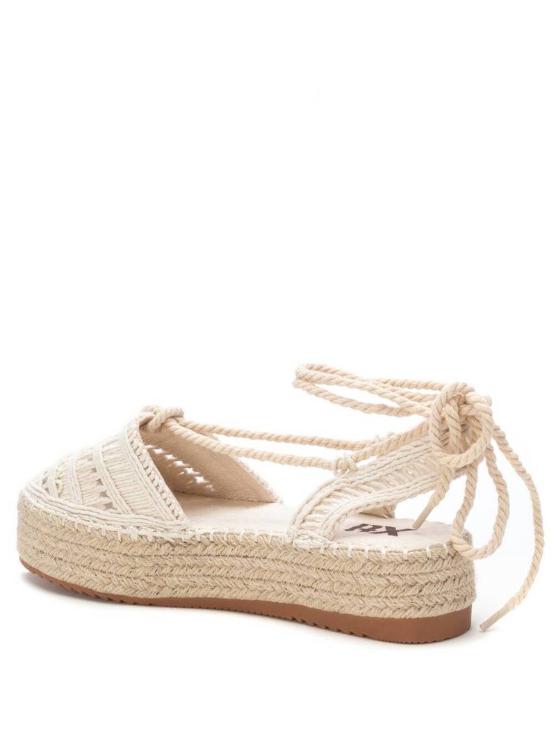 Sandales en jute pour femme Beige - Kiabi