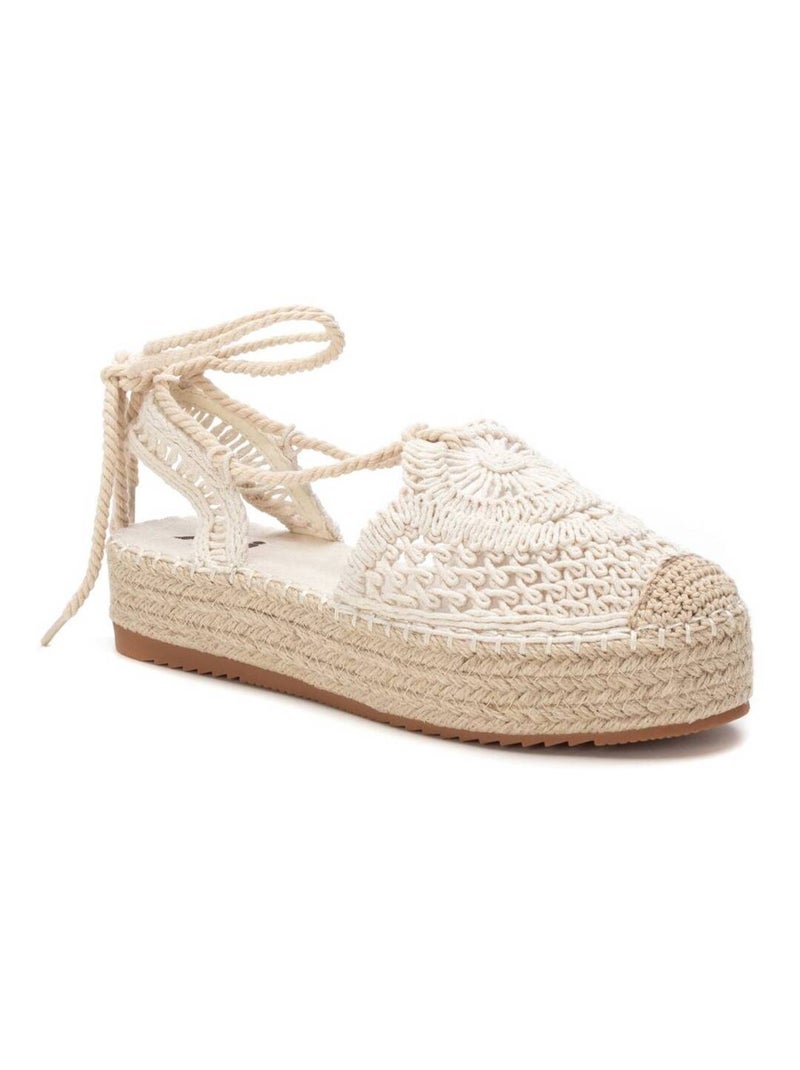 Sandales en jute pour femme Beige - Kiabi
