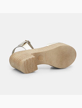 Sandales en nubuck avec talon de 8,5 cm BATA