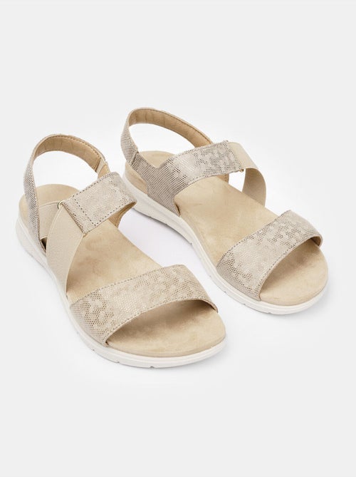 Sandales en nubuck BATA - Kiabi
