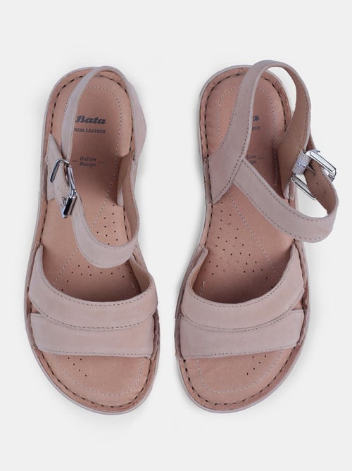 Sandales en nubuck BATA - Kiabi