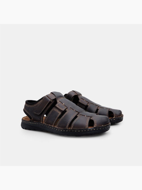 Sandales en nubuck BATA - Kiabi