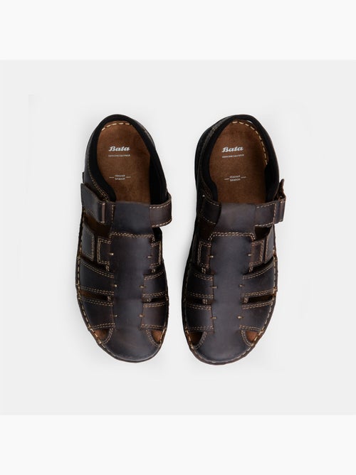 Sandales en nubuck BATA - Kiabi