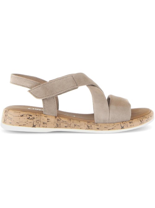 Sandales  en nubuck - Kiabi