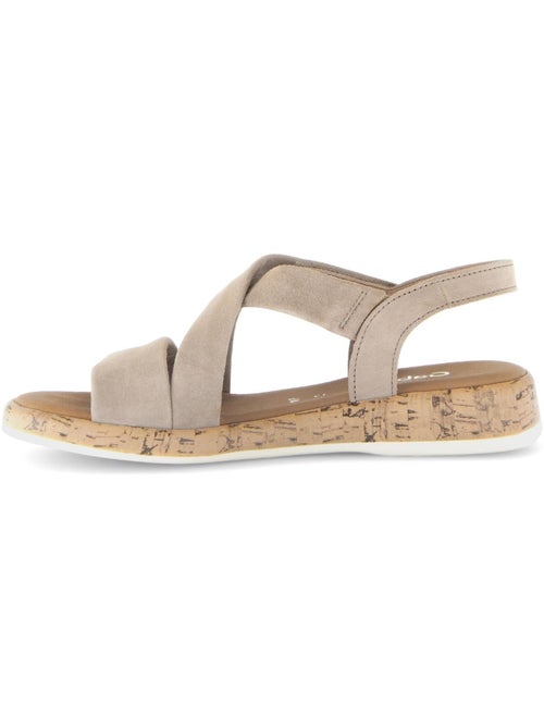 Sandales  en nubuck - Kiabi